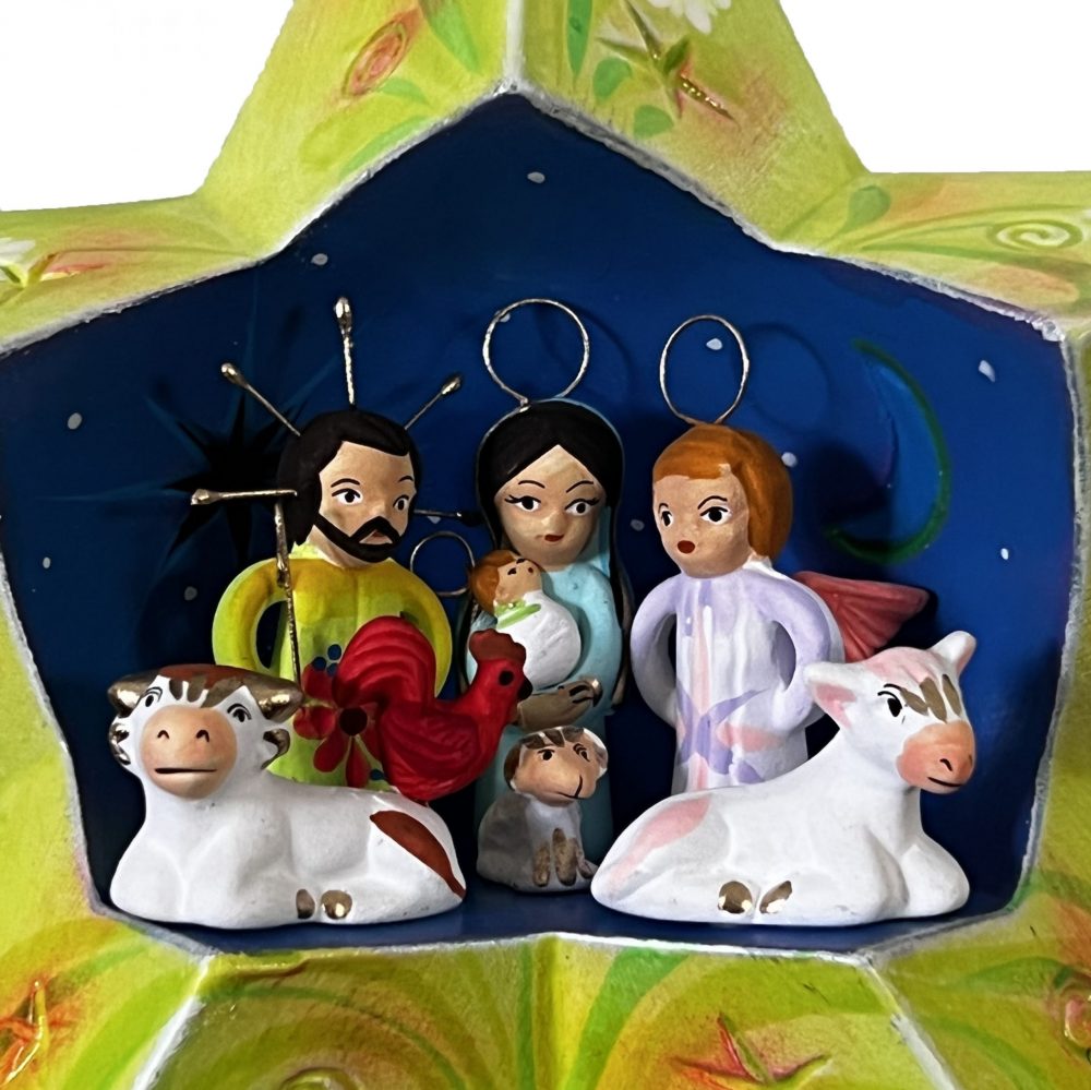Religious Nativity Star Yellow image 1