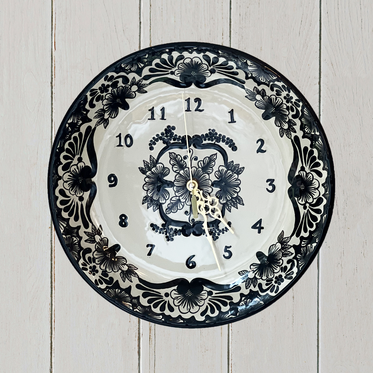 Beautiful Talavera Carlota Clock - 30cm image 0