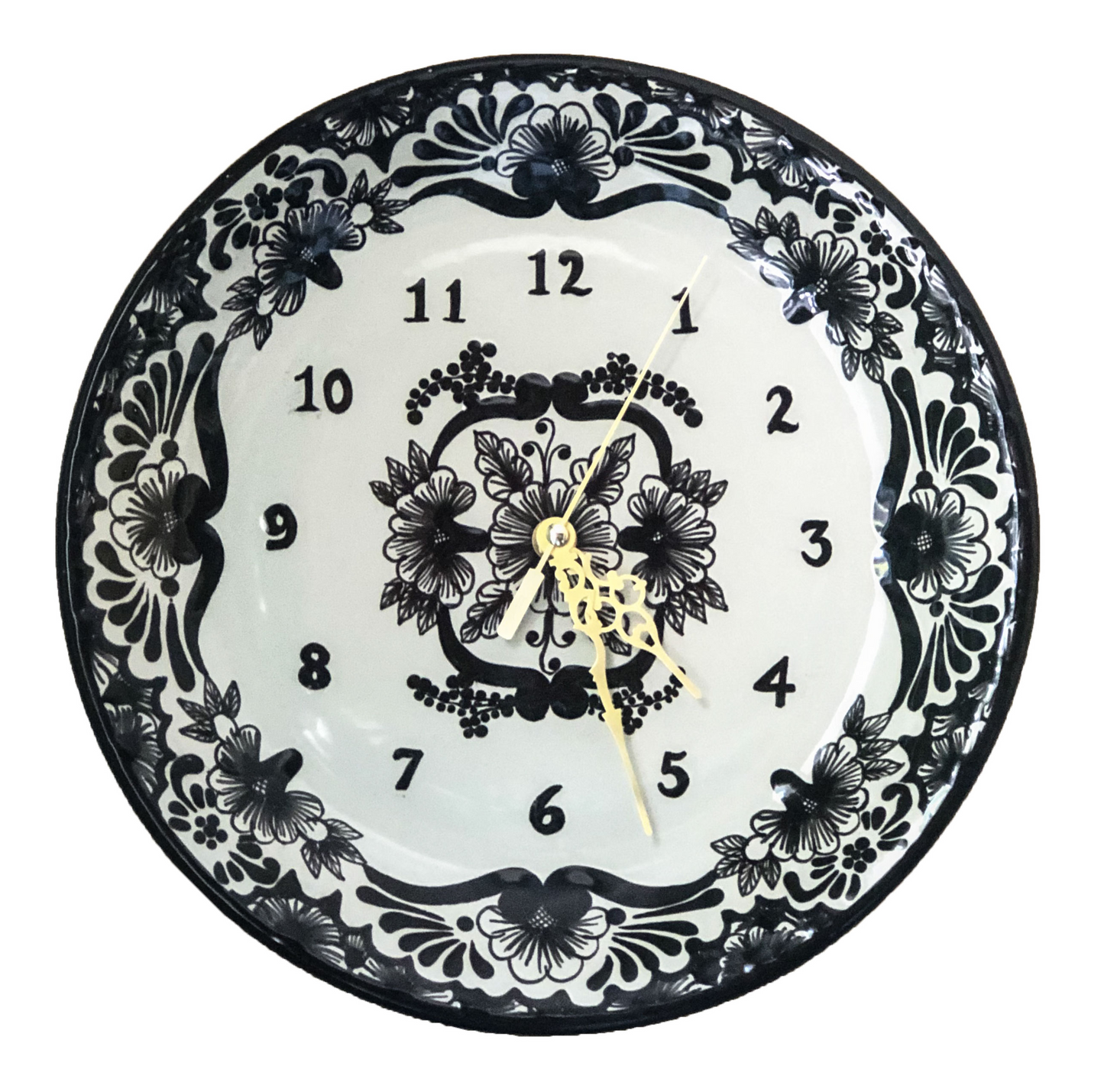 Beautiful Talavera Carlota Clock - 30cm image 1