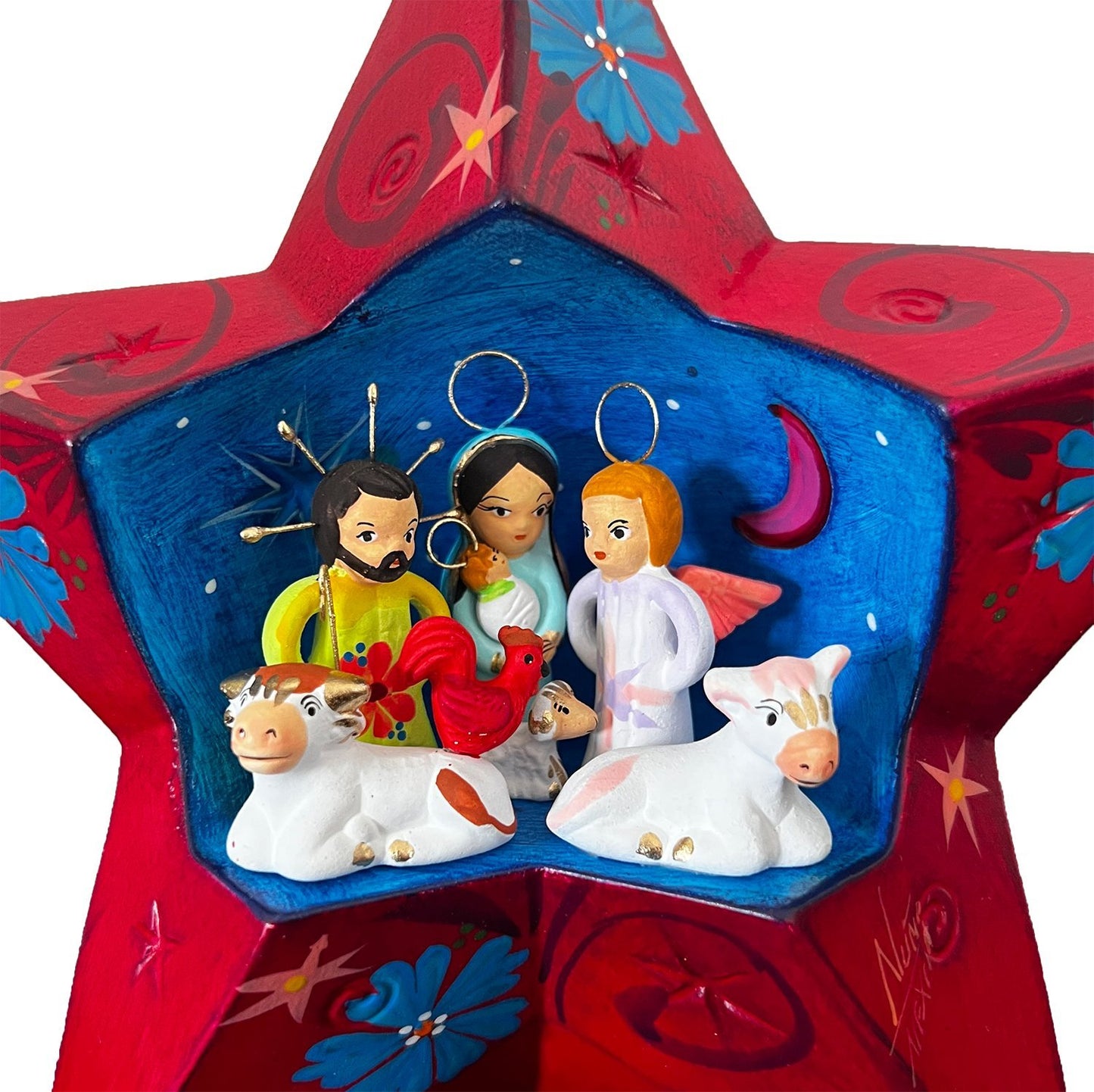 Red Star Nativity Set image 1