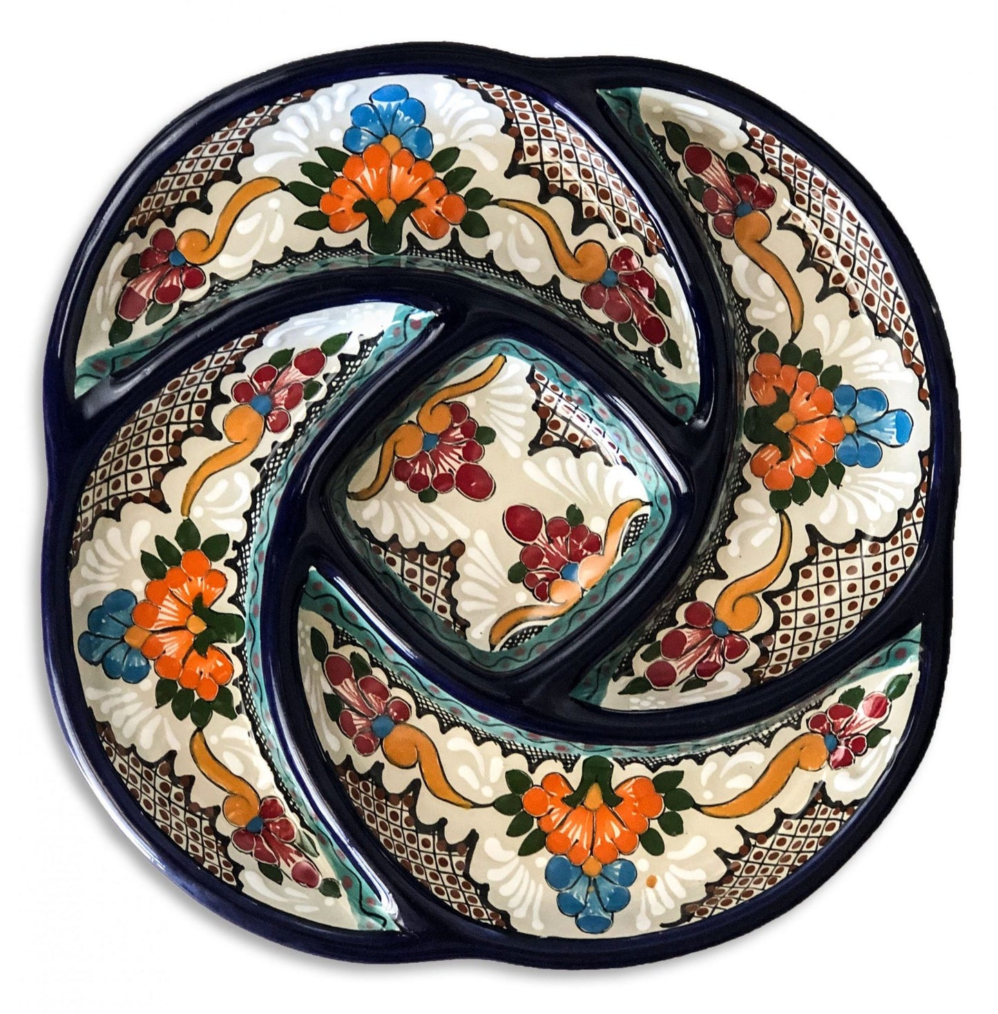 Talavera Colored Round Platter image 0