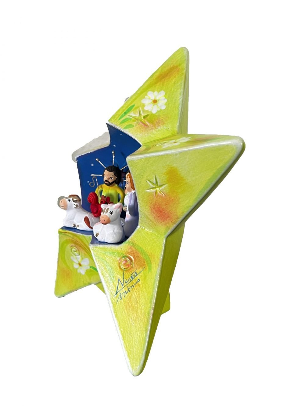 Religious Nativity Star Yellow image 2