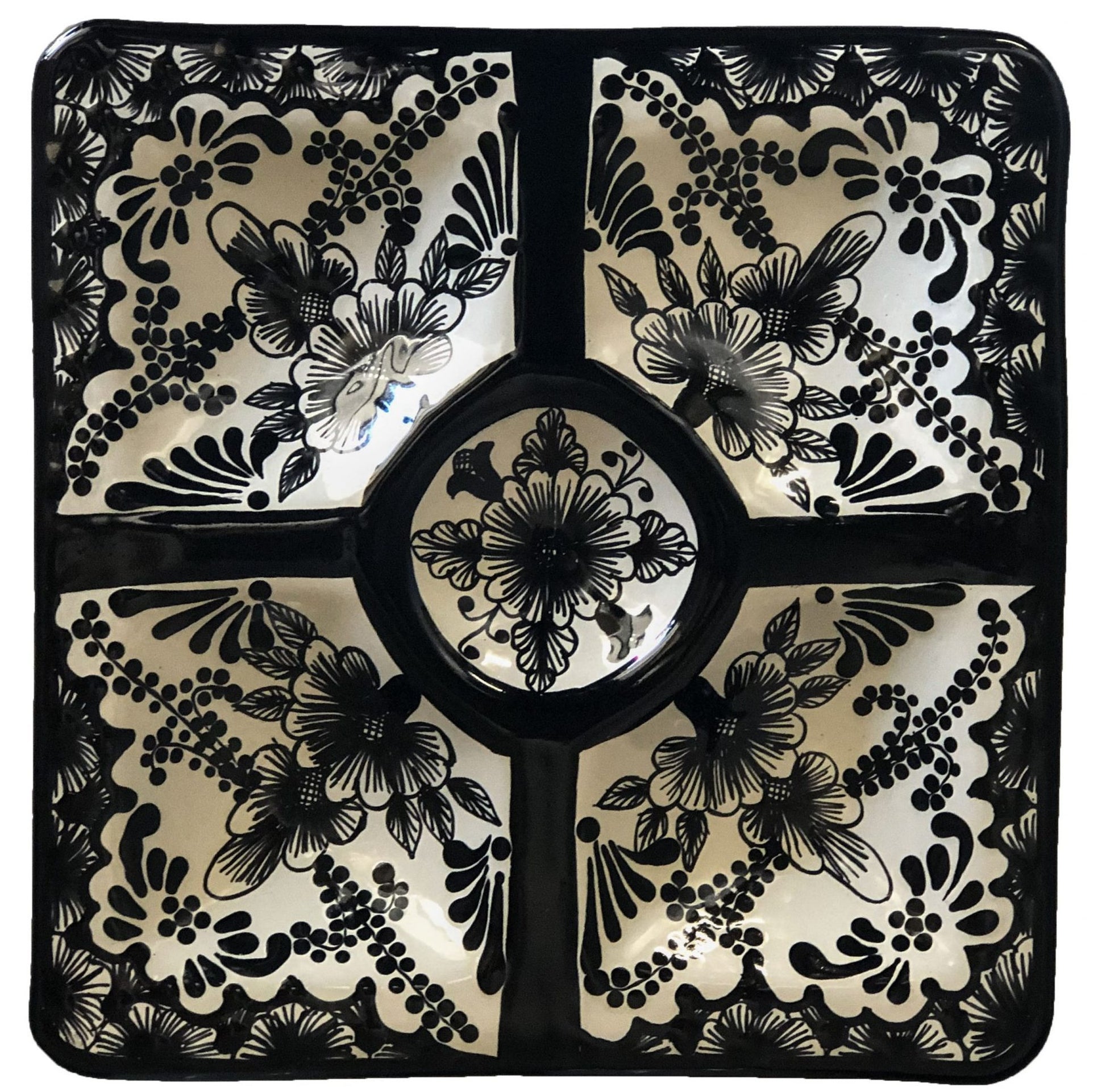 Talavera  "Carlota" Square Platter image 0