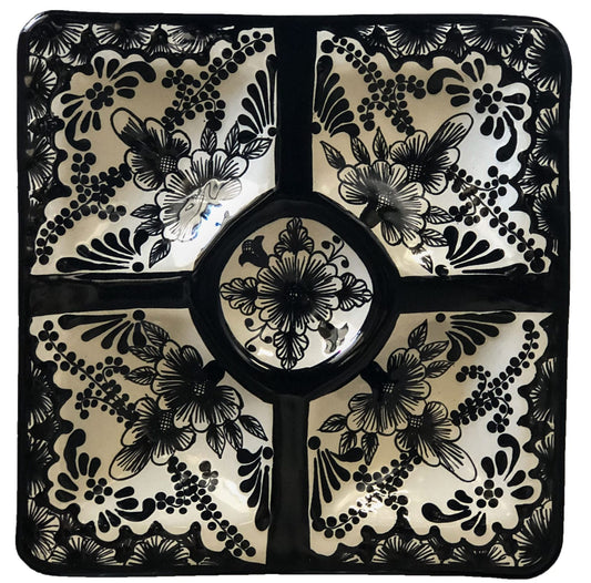 Talavera  "Carlota" Square Platter image 0