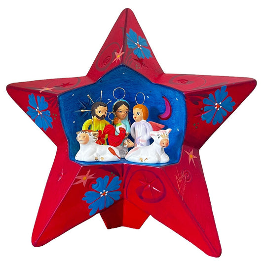 Red Star Nativity Set image 0
